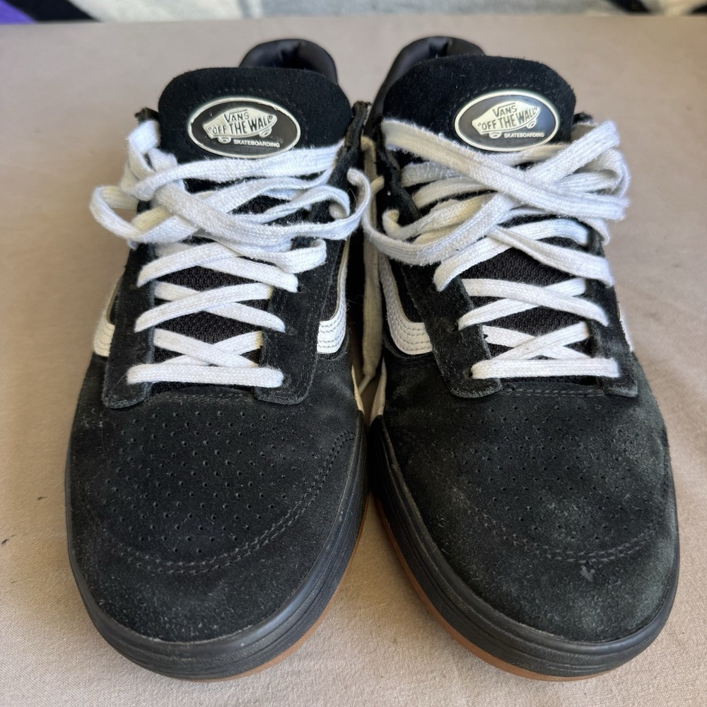 Size 11 - Vans Skate Zahba Skate Shoe Black White - Picture 5 of 10